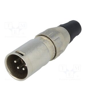 701-0400 Connector: XLR; plug; male; 10A; 50V; PIN: 4; straight; for cable kmm9Idl5gf7J8pRfHyLMgaNnic1x22ow-WDNvqADiTM