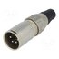 701-0400 Connector: XLR; plug; male; 10A; 50V; PIN: 4; straight; for cable kmm9Idl5gf7J8pRfHyLMgaNnic1x22ow-WDNvqADiTM