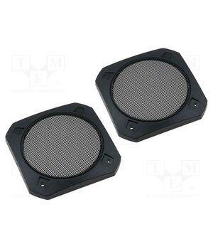 GR00006-05 Loudspeaker grille; 100mm; metal; 2pcs. ZCTNerwRRyUq3KLcdtiLSK1AH1cglRYwVamawKc6XhM