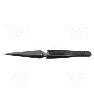 5-857-13 Tweezers; Blade tip shape: sharp; Tweezers len: 125mm; ESD tsxWg1GSHhlre_NeiNutALmM3tjltfv_KcmI6iucbdw