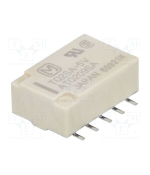 TQ2SA-5V Relay: electromagnetic; DPDT; Ucoil: 5VDC; Icontacts max: 2A; TQ AG2TWzcbYRacLQgnberE5YPr-KmlXfCMsZ1Sp7D6nkY