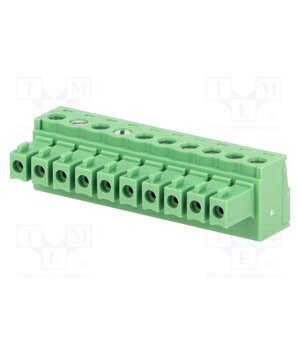 15EDGK-3.81-10P-14-00A(H) Connector: pluggable terminal block; plug; female; 7A; 250V; green gR9_467EFxFD3jXNzzlb6PT9p1ZotX4Efw8PCa5SVYg