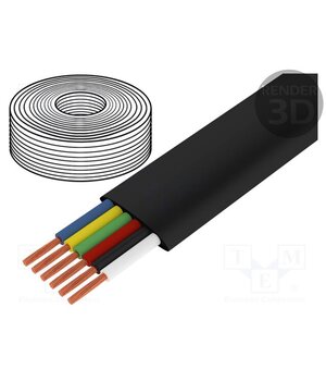 CM06 Wire: telecommunication cable; stranded; black; 100m; 0÷60°C R7QFDqNJcxQ2G4CjVRhYD7fuzyDMrQTJNt7wGhl1cwE