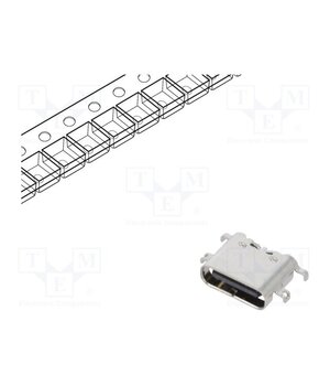 USB4515-GF-A Connector: USB C; socket; SMT; PIN: 6; horizontal; 3A wDMQy686eumjXC4S4HC2VU1WqtOrhyXVTWEV8ve9oSY