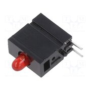 1808.2033 LED; in housing; 2.8mm; No.of diodes: 1; red; 2mA; 60°; 1.2÷4mcd Z5xOb8TIgpaAv51tskYN7WsoEjnNmdj1nyIfKzX9kXI