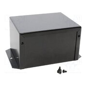 1411FBLBK Enclosure: multipurpose; X: 102mm; Y: 127mm; Z: 76mm; 1411; aluminium mE394CzXscsMcLO_1Qnm0trO67XJ_ByKRByA3RmbHg4