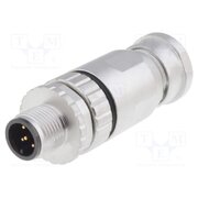 43-00116 Connector: M12; plug; PIN: 5; male; straight; screw terminal lTCvf_u3Vxbs8Z5IT9_tIWLwhsBxnVxPaZn-GmtruIU