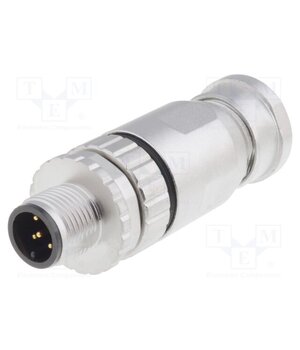 43-00116 Connector: M12; plug; PIN: 5; male; straight; screw terminal lTCvf_u3Vxbs8Z5IT9_tIWLwhsBxnVxPaZn-GmtruIU