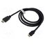 74082 Cable; HDMI plug,mini HDMI plug; PVC; Len: 1.5m; black; Core: CCS iGGQOcAWgZ4iyNhzIGmES53dpPaAUlCAfakBEYfE-ME