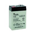 RECHARGEABLE BATTERY  SLA  6V, 4.0 Ah 70x102x47mm (PxAxG), YUCEL BA064U.jpg