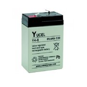 RECHARGEABLE BATTERY  SLA  6V, 4.0 Ah 70x102x47mm (PxAxG), YUCEL BA064U.jpg