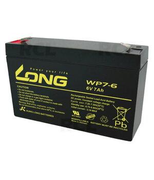 Rechargeables battery SLA 6V 7Ah, 150x34x94mm BA067LG.jpg