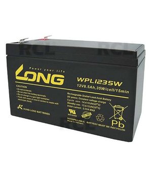 RECHARGEABLE BATTERY SLA WPL1235W, 12V 8.5Ah, 150x65x95mm BA128.jpg