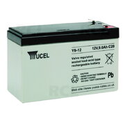 RECHARGEABLE BATTERY 12V 9Ah 150x65x95mm, YUCEL BA129U.jpg