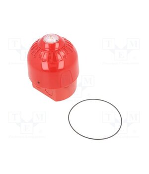 ESB-5007 Signaller: lighting; flashing light; red; Sonos Pulse; 17÷60VDC Ywp8YHT6Shta0QmjGBBdiSTeEYRVmt5vLsOC-vyapbQ