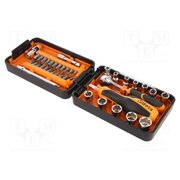 900/C39N Wrench-set; 6-angles,socket spanner; Mounting: 1/4"; 39pcs. Glj2PqmAYhoWptUEuShFIu48tM5dlC43mrHs4S2nKGc
