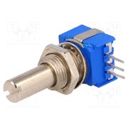 51AAA-B28-A15L Potentiometer: shaft; THT; 1W; 10kΩ; ±10%; 290°; for PCB; linear Nu_qhXbVdpLWaF-BrT5W6thBU9UhHhEP9T3m28Vg4eI