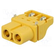 XT60PT-F Connector: DC supply; socket; female; XT60; 30A; 500V; PIN: 2; SMT fY4swL1REl2uRoEzL4HnuxdBHkBSUCAF9KUfeVHFQao