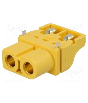 XT60PT-F Connector: DC supply; socket; female; XT60; 30A; 500V; PIN: 2; SMT fY4swL1REl2uRoEzL4HnuxdBHkBSUCAF9KUfeVHFQao
