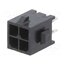 3-794630-4 Connector: wire-board; socket; male; PIN: 4; Micro MATE-N-LOK; THT 8N1WOCgT6H2DZFnYAyGvOFvQWMPmBdZ3i67M914ca5M