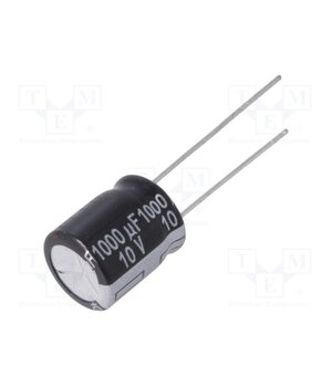 ECA1AHG102 Capacitor: electrolytic; low ESR; THT; 1000uF; 10VDC; Ø10x12.5mm oUW2yxSDUOhlLbefKt3WwjLELk82k6n_psPcFNBYXzU