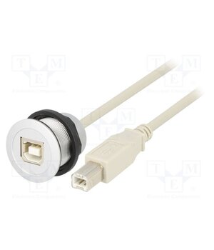 09454521910 USB socket; 22mm; har-port; -25÷70°C; Ø22.3mm; IP20; silver dxcMX6iYKHgfEMx_0o4c2QFyrXIv4wuSxO1QFoBxrIc