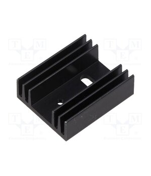 PR19/35/SE Heatsink: extruded; flat; TO220; black; L: 35mm; W: 29mm; H: 12mm Ggvf_zTtk9lwrDVGlaQMro0Nh1yMHVkSQs5w_ThARhc