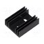PR19/35/SE Heatsink: extruded; flat; TO220; black; L: 35mm; W: 29mm; H: 12mm Ggvf_zTtk9lwrDVGlaQMro0Nh1yMHVkSQs5w_ThARhc