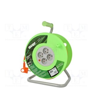 M01951 Extension lead; 3x1.5mm2; reel; Sockets: 4; PVC; orange; 30m z-kX6-P637ThOByVMUbp_o-WppmhWazMJ3xZxLTJBtg