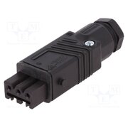 932140100 STAK 3 N SCHWARZ Connector: rectangular; ST; plug; female; PIN: 3; tinned; IP54; 16A Pxjv9SWC5SwYTQuW5XKW4lYR35-U5P1RxjYMpwZN-_8