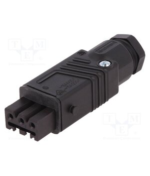 932140100 STAK 3 N SCHWARZ Connector: rectangular; ST; plug; female; PIN: 3; tinned; IP54; 16A Pxjv9SWC5SwYTQuW5XKW4lYR35-U5P1RxjYMpwZN-_8