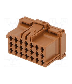 1-967625-1 Connector: wire-wire; plug; female; JPT; PIN: 21; for cable; brown uR6d8aZvOl_tbbJCO84BdNdl0GkNBca-FMsmPpUYhcU