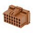 1-967625-1 Connector: wire-wire; plug; female; JPT; PIN: 21; for cable; brown uR6d8aZvOl_tbbJCO84BdNdl0GkNBca-FMsmPpUYhcU