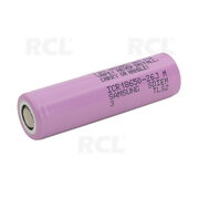 RECHARGEABLE BATTERY Li-On 3.6V 2.6Ah, I=max 10A, 18x65mm BAL1865_26.jpg