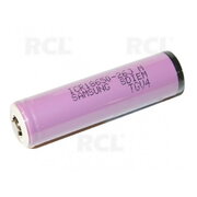 RECHARGEABLE BATTERY Li-On 3.6V 2.6Ah, I=max 10A, Samsung  ICR18650-26J3, 18x65mm BAL1865_26A+0.jpg