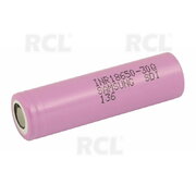 RECHARGEABLE BATTERY Li-Ion 3.6V 3Ah 15A, Samsung INR18650-30Q BAL1865_30.jpg