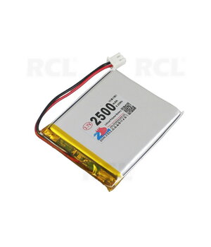 АККУМУЛЯТОР Li-Po 3,7 В 2000...2500 мАч, 5x50x62 мм, с разъемом PH2.0 BALP055062.jpg