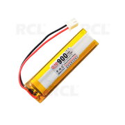 AKUMULIATORIUS Li-Po 3.7V 900mAh, 8x16x60mm, su PH2.0 jungtimi BALP081660.jpg