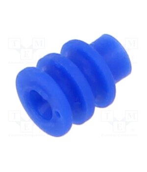 794758-1 Gasket for wire; 4.14mm; Application: sealed connectors; blue ZPVVC5Uu7Pu2ZRNSQWKFZoZmcGuJPrTw27EtDZN41rI