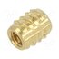 145M2 Threaded insert; brass; M2; BN 37915; L: 4mm; for plastic; TRISERT® MTBKhPHK4V4agnQyf7OSI0czMuJn20svCvNT3SDZ_wU