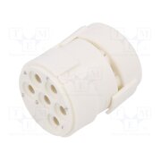 7003906102 Connector: M23; contact insert; PIN: 6; female; for cable; 20A; 300V IFhPH4HtxRGZbl--42TV_CeJOKpps0ByZpV9Zk-YRzA