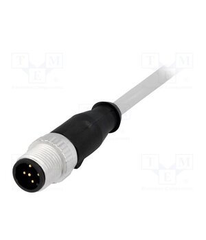 C21320000000056 Connector: M12; plug; male; PIN: 5; straight; cables; 0.5m lZImPomJH74FwEMkVQBmH1RQzFrpuGahG_YhufLjTYg
