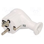 W-10121 Connector: AC supply; male; plug; 2P+PE; 230VAC; 16A; white; PIN: 3 Z1Qj1N_o3zwhb0xp4iUhVwPNgKyg4kwBApgRhVcie1o