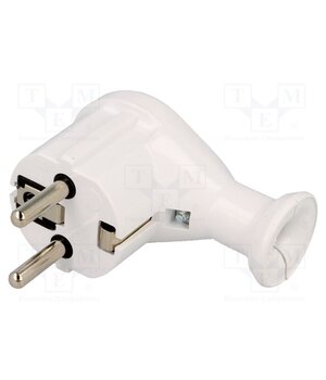 W-10121 Connector: AC supply; male; plug; 2P+PE; 230VAC; 16A; white; PIN: 3 Z1Qj1N_o3zwhb0xp4iUhVwPNgKyg4kwBApgRhVcie1o