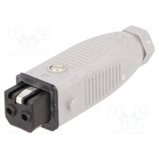 931264106 STAK 20 Connector: rectangular; ST; plug; female; PIN: 2; tinned; IP54; 16A oD_OQjp5XsW5n2KlWjbYy4sM4eghjuEzIUyg0ThOMUM