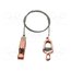AI-000501-60 Ground/earth cable; both sides,aligator clip; Len: 1.5m jDKnpZmn_dP8nQe20yPWR_Gm91PfcZglaLB9TPlfi4s