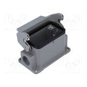 19300101250 Enclosure for connectors: HDC; size 10B; Han® B; IP65; with latch uqDFa_QIcF7HeoMO05loYdedzZTWl1NxuiOhPdIHQyo