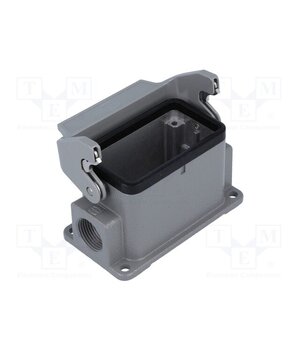 19300101250 Enclosure for connectors: HDC; size 10B; Han® B; IP65; with latch uqDFa_QIcF7HeoMO05loYdedzZTWl1NxuiOhPdIHQyo