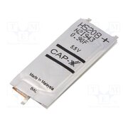 HS208F Supercapacitor; SMD; 900mF; 5.8VDC; ±20%; 39x17x3.4mm; 30A; EDLC 89njTcE0FFnhCwdIyr5jfAarodO_OTk4Db5gfWpD9sg
