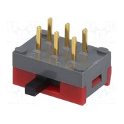 SS22SDH4 Switch: slide; Pos: 2; DPDT; 0.4A/28VDC; ON-ON; side; -15÷60°C; SS ia4DZWsYJJk8k8rDmhLCIU8S07bIYLdTdWlz47W5FI8
